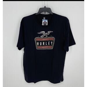 NWT Hurley Men's Short Sleeve Classic Crew Neck Graphic T-Shirt Size Large